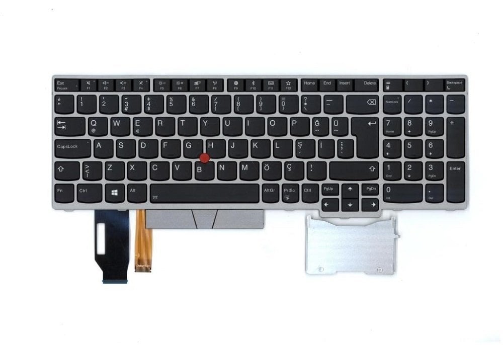 Orijinal Lenovo Thinkpad E580 L580 E590 T590 L590 Türkçe Klavye Tuş Takımı
