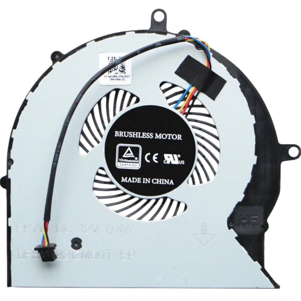 Asus Rog Strix GL503 FCN4VBKLFAJN20 13NB0GI0AP0901 12V 0.4A Orijinal Laptop İşlemci Fanı