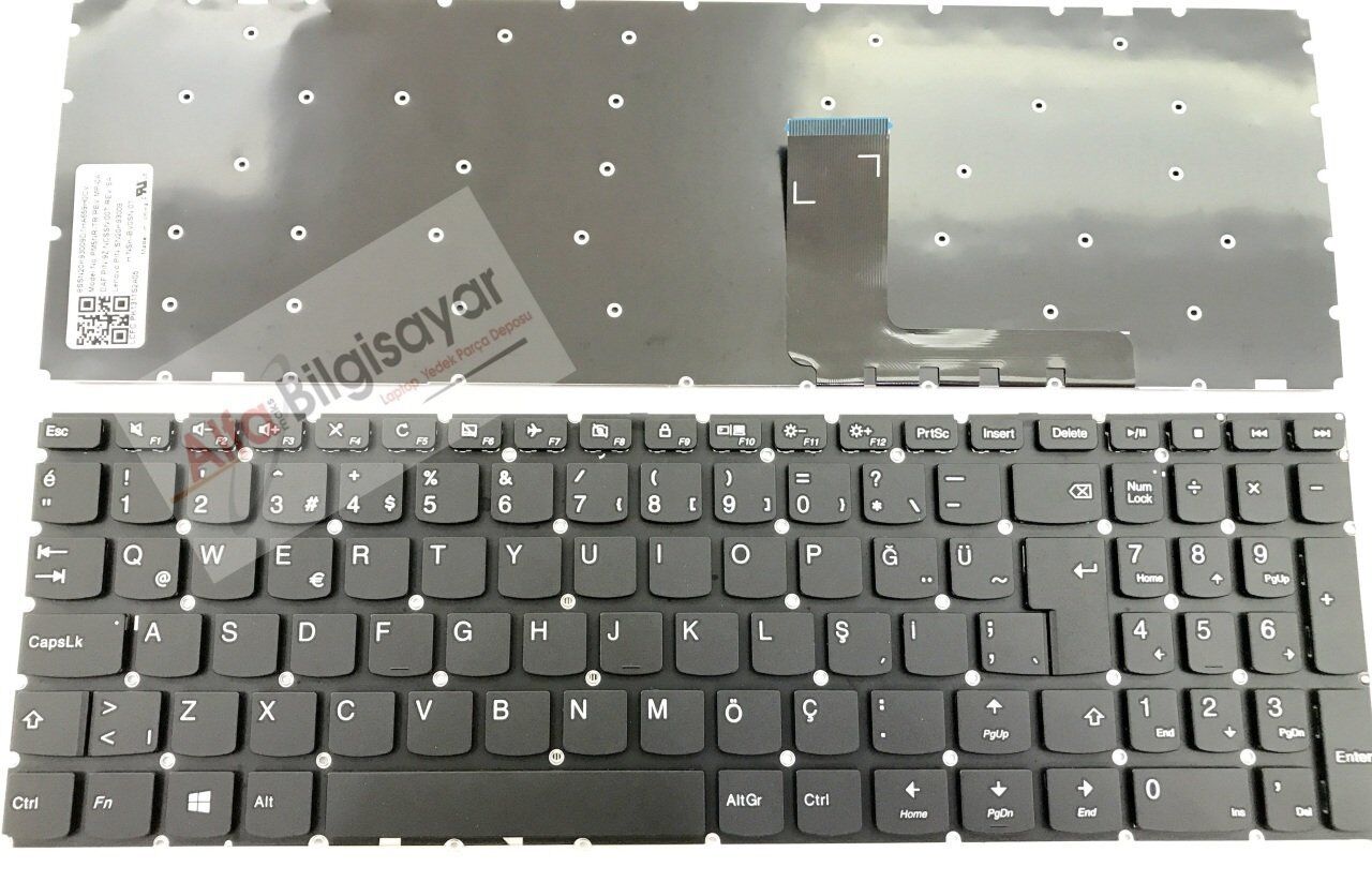 Lenovo ideapad 310-15ABR, 310-15IAP, 310-15IKB, 310-15ISK E52-80 V110-15IAP, V110-15AST V110-15IKB, V110-15ISK V310-15IKB, V310-15ISK, V510-15IKB V510-15ISK  510-15ISK, 80SR 510-15IKB, 80SV  80ST, 80TT 80TV 80SM 80UH 80SR 80SV Klavye Tuş Takımı
