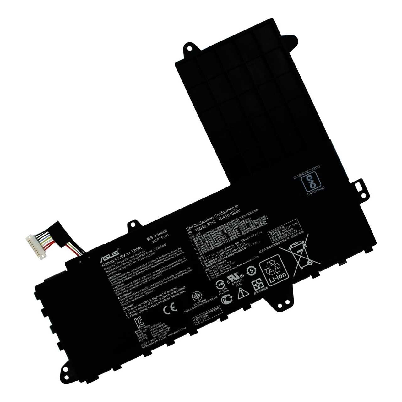 Orijinal Asus X402BP X402B X402N X402NA E402NA E402SA Ver.1 Batarya Pil B21N1505