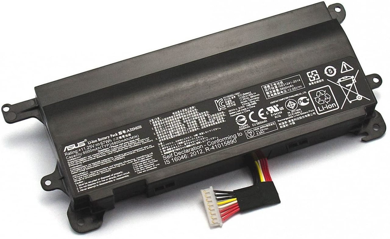 Orijinal Asus ROG G752VL G752VS G752VY Notebook Batarya Laptop Pil A32N1511