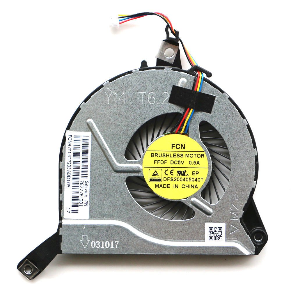 Orijinal Hp Pavilion TPN-Q139 762505-001 Cpu Sogutucu Cooling Fan