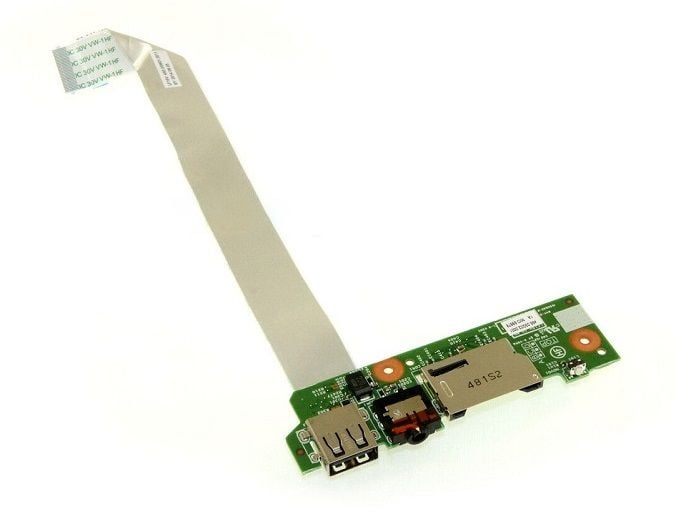 Lenovo Orijinal 5C50G91216 455.03G02.0001 Notebook Audio Jack SD Kart USB Port Board
