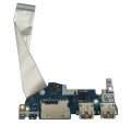 Lenovo Orijinal ideapad S340-14IWL 81N7 Notebook Tetik Power Buton SD Kart USB Port Board