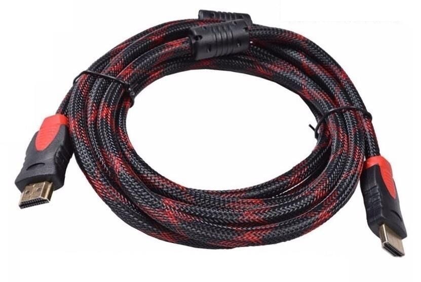 10M Hdmi Kablosu 1.4b 3D Örgü Hdmi Görüntü Kablosu 10 Metre