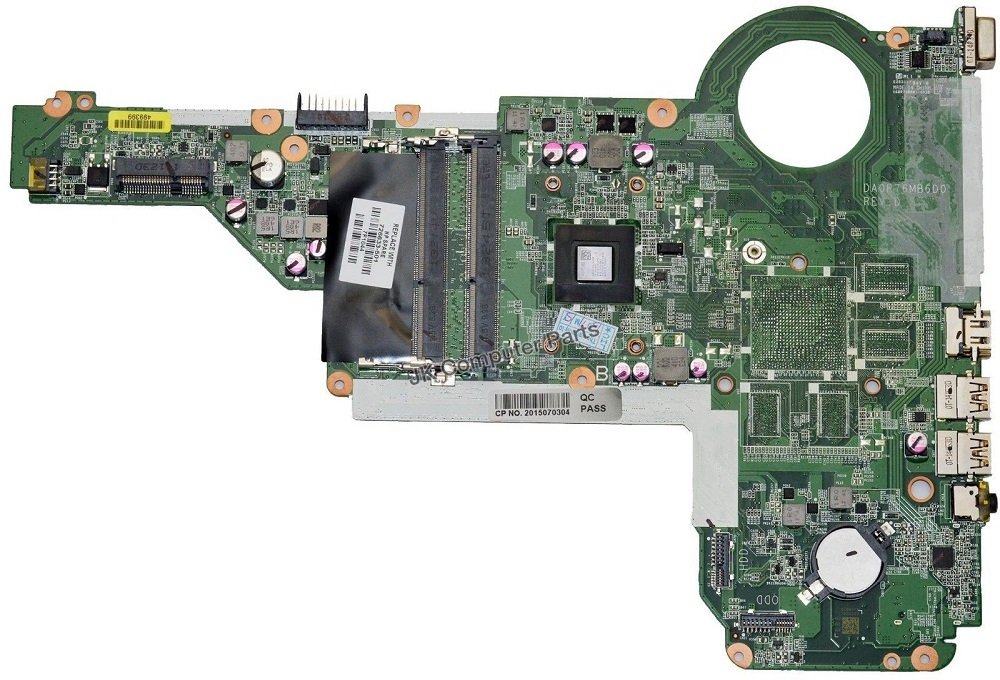 HP Pavilion 14E 15E 17E AMD A4-5000 İşlemcili On Board Notebook Anakart DA0R76MB6D0
