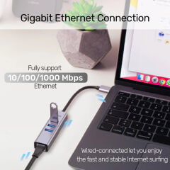 UNITEK 4 PORT ETHERNET HUB (Y-3088B)