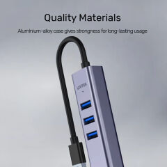 UNITEK 4 PORT ETHERNET HUB (Y-3088B)