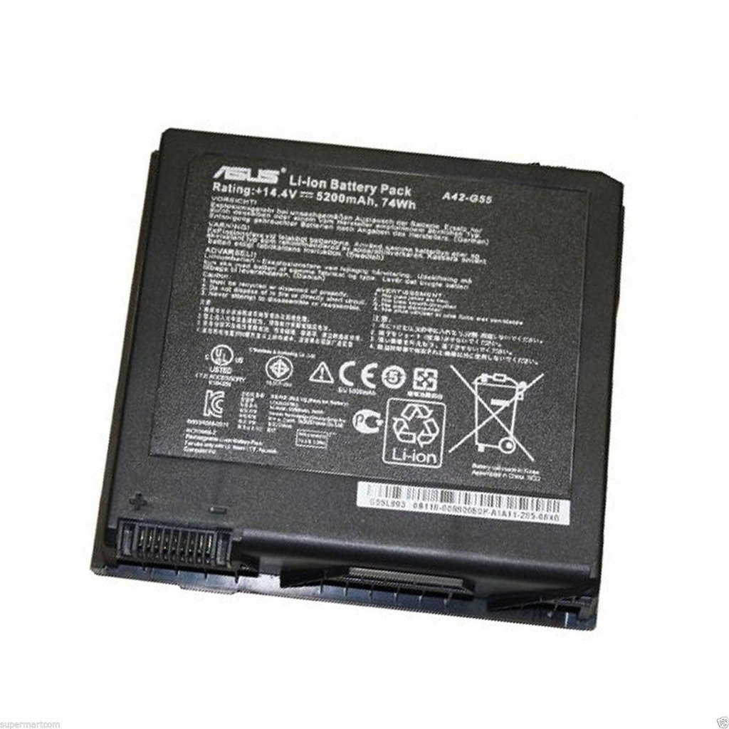 Orjinal Asus ROG G55 Serisi A42-G55 G55V G55M Laptop Bataryası Notebook Pili