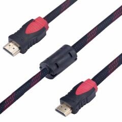 15M Hdmi Kablosu 1.4b 3D Örgü Hdmi Görüntü Kablosu 15 Metre