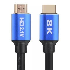 8K Ultra HD 2.1V 48Gbps Altın Kaplama Hdmi Kablo UHD 1.5 Metre