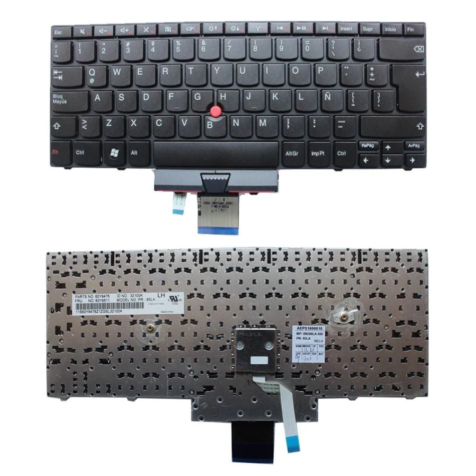 Orijinal Lenovo Thinkpad Edge 13 E13 E30 E31 ispanyolca Klavye Tuş Takımı 60Y9511