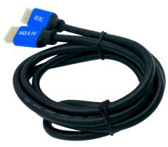 8K Ultra HD 2.1V 48Gbps Altın Kaplama Hdmi Kablo UHD 2 Metre