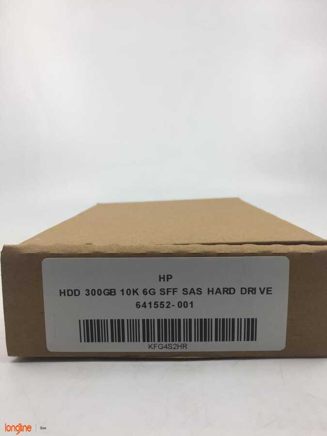 İkinci El HP EG0300FBVFL 641552-001 507129-004 300GB 10K 2.5'' SAS HDD