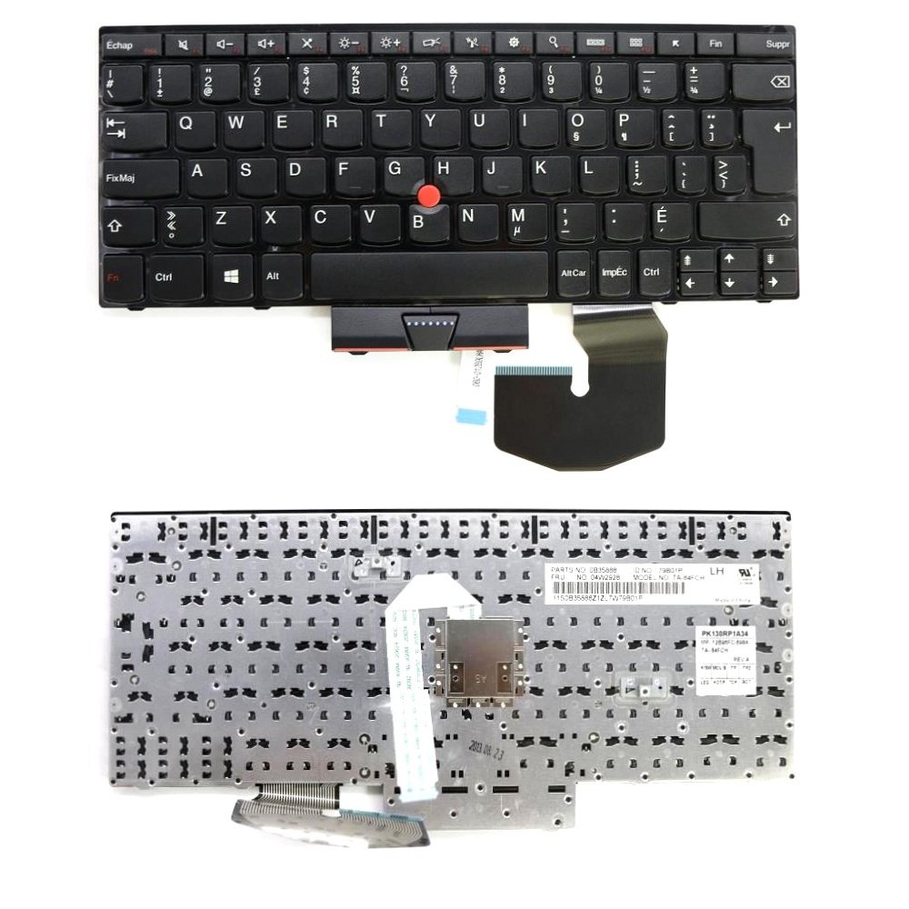 Orijinal Lenovo ThinkPad Twist S230u 3347 Fransızca Klavye Tuş Takımı 04W2928