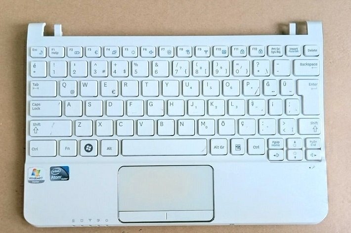 Samsung NC110 NC110-A06TR Klavye Dahil Üst Kasa BA75-02922F