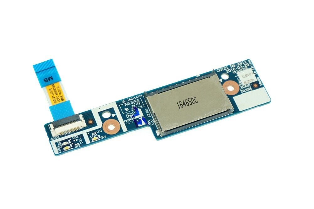 Lenovo Orijinal ideapad 110-17IKB 80VK 17.3 inç Notebook SD Kart Okuyucu Port Led Board