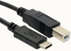 Type C To Usb Printer Yazıcı Tarayıcı Ara Bağlantı Kablosu 1.5Metre