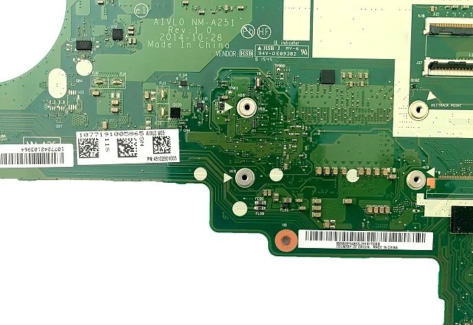 Lenovo Thinkpad T450 NM-A251 Anakart: i5-5200U İşlemcili Yedek Parça anakart görsel 5