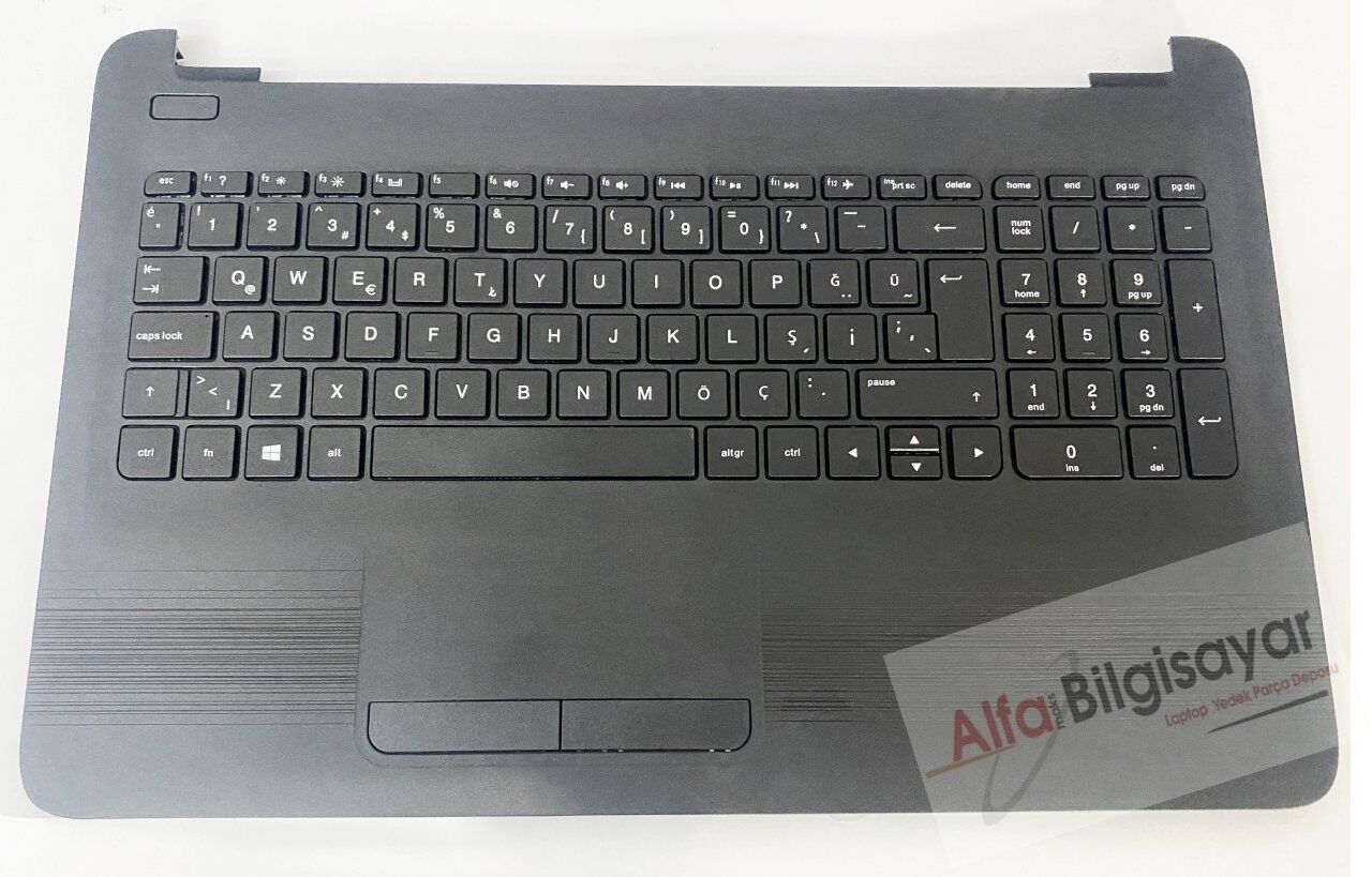 Hp Pavilion Siyah Renk Klavyeli Kasa Kit takım Üst kasa + palmrest TPN-C125 TPN-C126 hq tre 71025   15-a serisi 15-ac 15-af HP 250 G4 255 G4 256 G4  250 G4,255 G4,250 G5,255 G5,15-ac,15-af,15-ay 15-ba Klavye AP1EM000A00