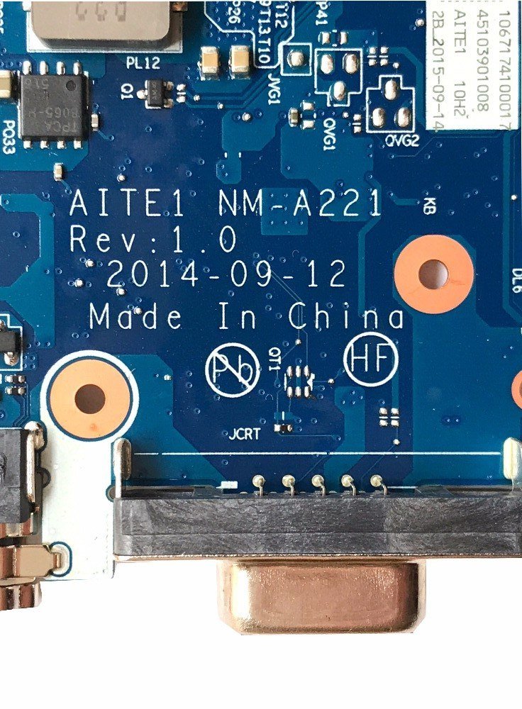 Lenovo Thinkpad E550 Anakart (i7-5500U) - NM-A221 Uyumlu Yedek Parça anakart görsel 3