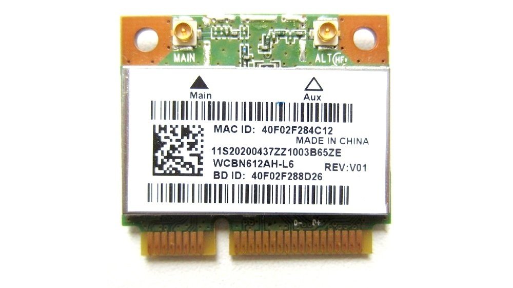 Orijinal Lenovo ideaPad S510p M50-70 Flex 10 Notebook Wifi Wireless LAN Kartı WCBN612AH-L6