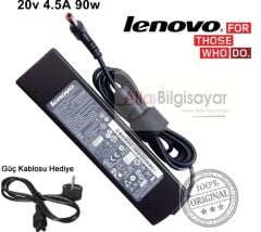 Lenovo 20v 4.5a 90w Standart Uç 5.5*2.5mm Orjinal CPA-A090a Z500 P500 G550 G560 G565 G570 G580 Z560 Z570 Z580 U510 Y550 B560 B570 B570e P580 N580 B575 V570 V570C