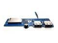 Toshiba Satellite NB10T NB15T SD Kart Audio Usb Port Board N0B0B10B01