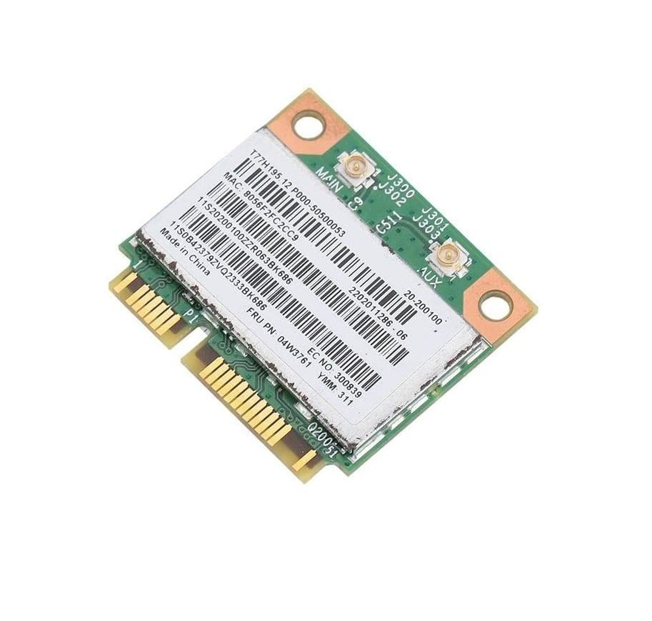 Lenovo ThinkPad E530 E535 Wifi Wireless Bağlantı Kartı T77H195.12 FRU 04W3761