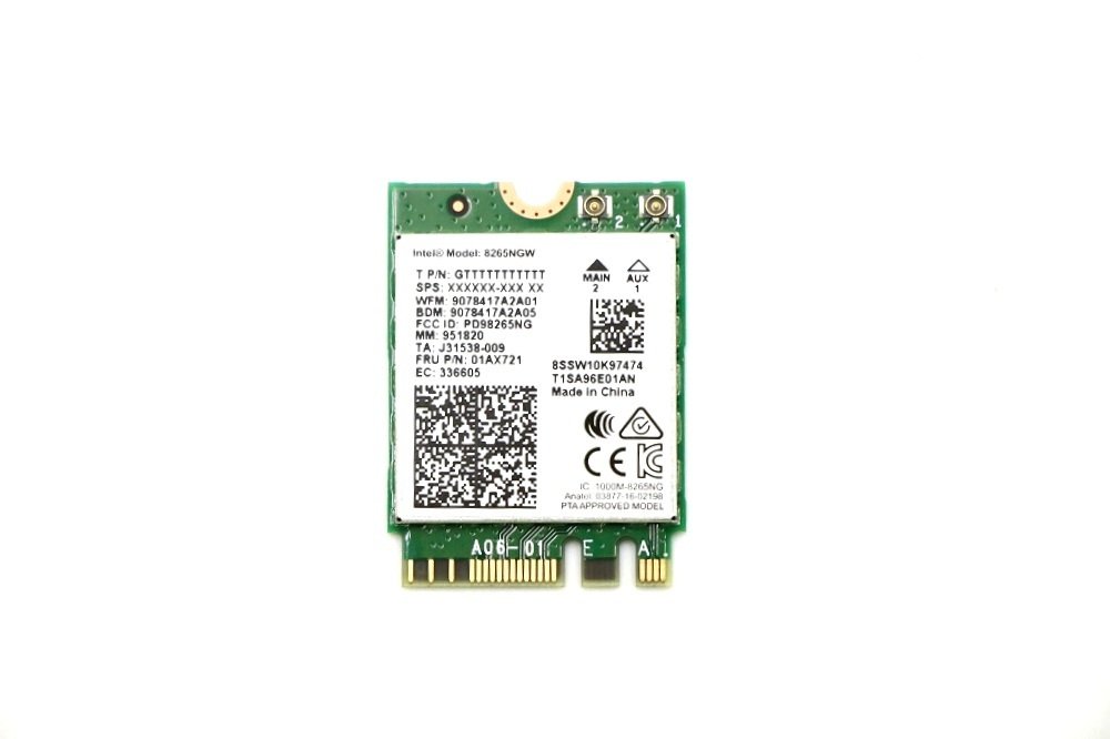 Orijinal Lenovo ThinkPad 20JD 20JE 20JF 20JG Wifi Wireless Lan Kartı 01AX721