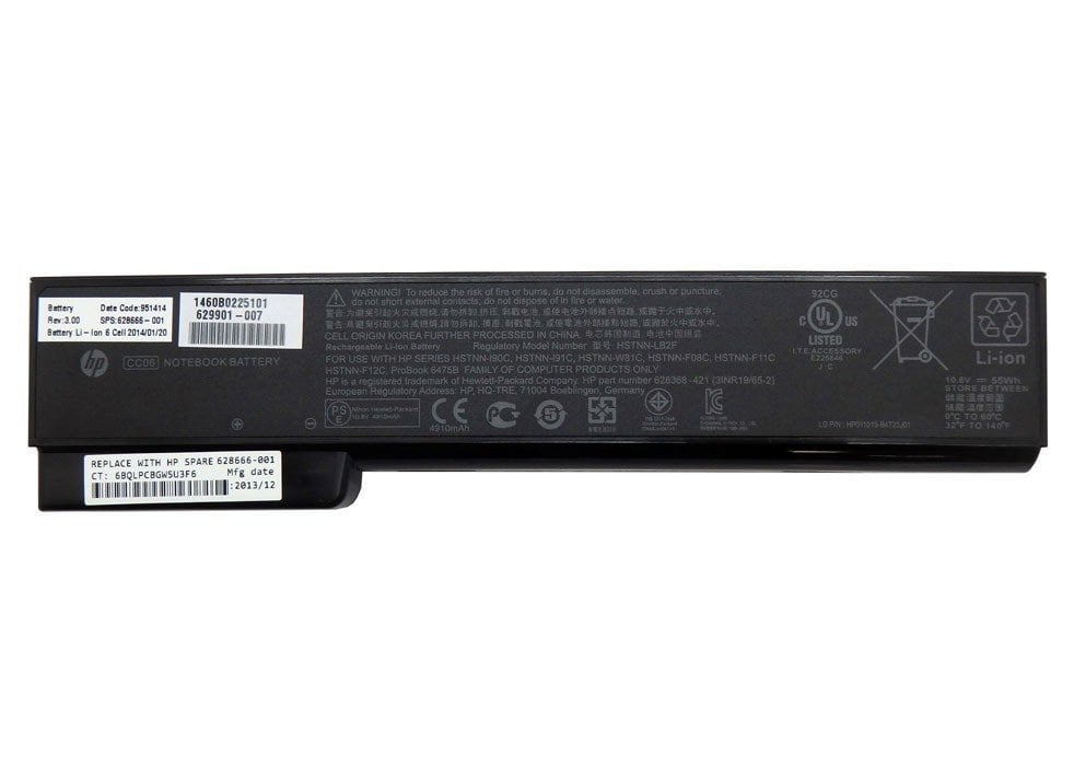 Orijinal Hp EliteBook 6475B Serisi Notebook Batarya Laptop Pil