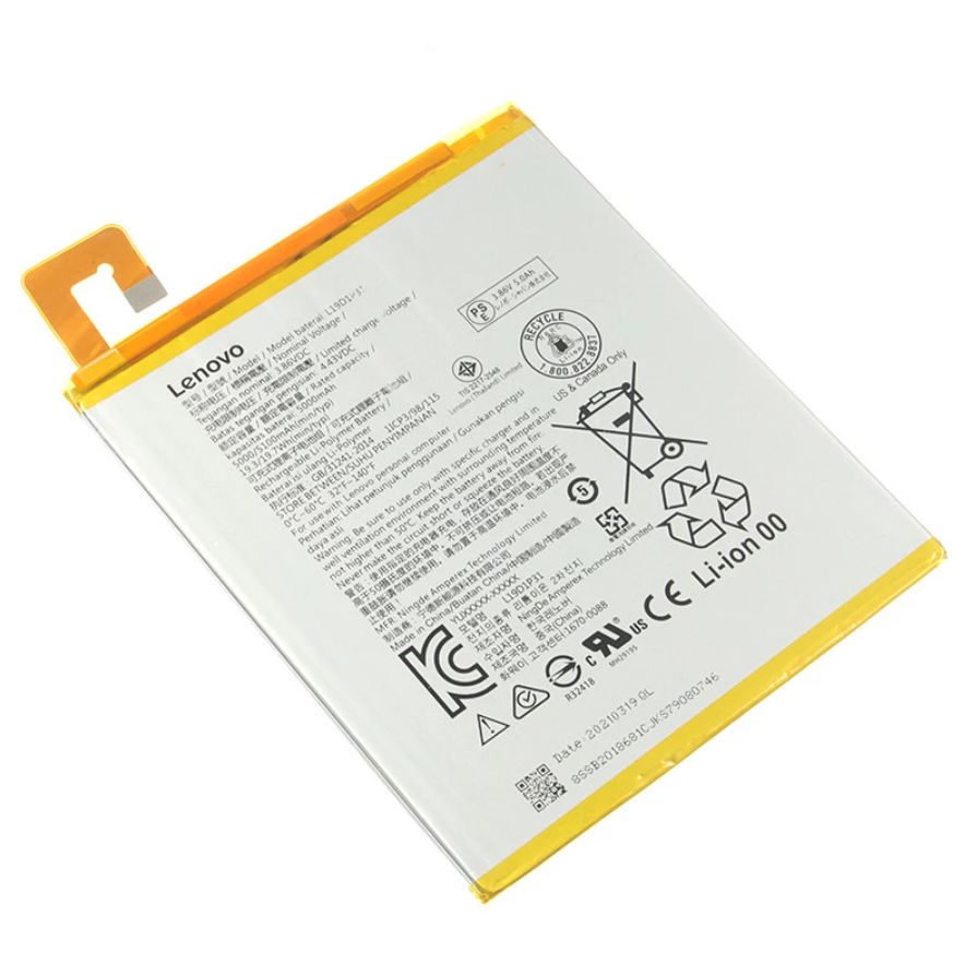Orijinal Lenovo Tab M8 TB-8505 TB-8505F Tablet Batarya Pil L19D1P31