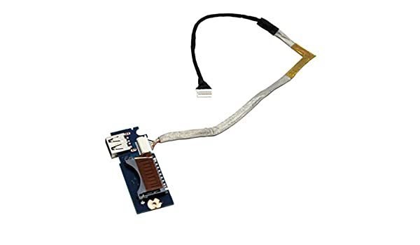 Orijinal Samsung NP530 NP530U4C NP530U4B Notebook SD Kart USB Port Board BA92-09694A