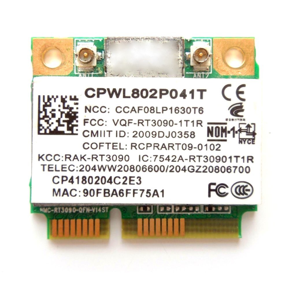 Orijinal Sony Vpcm13m1e Pcg-21313m Notebook Laptop Wireless Wifi LAN Kartı CPWL802P041T RT3090