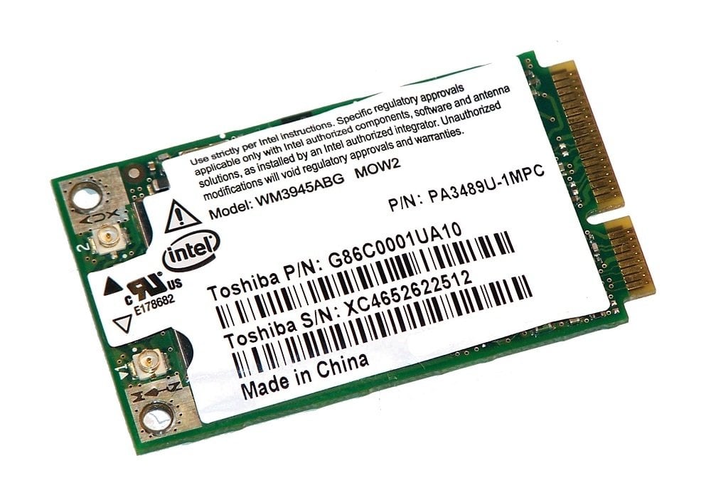 Orijinal Fujitsu Amilo Pro V3205 intel Pro Wireless Kart Wifi kartı WM3945ABG MOW2