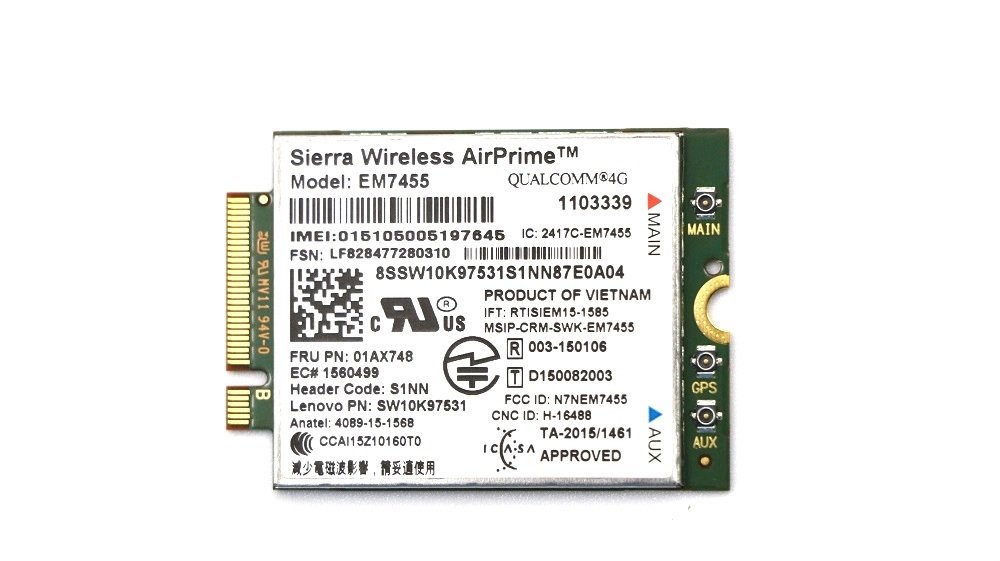 Orijinal Lenovo ThinkPad X1 Yoga Gen 1 X1 Yoga Gen 2 Wifi Wireless Lan Kartı