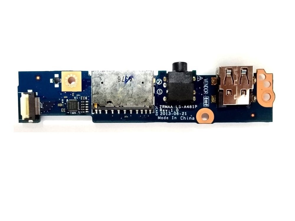 Toshiba Satellite E40 E45 E55 SD Kart Audio Usb Port Board LS-A481P