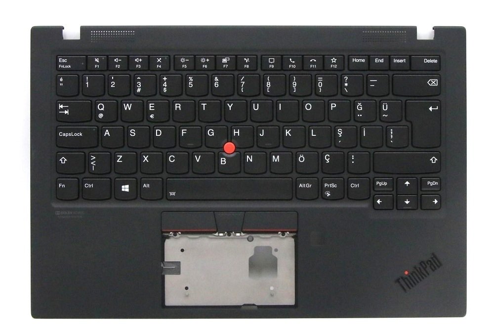 Lenovo Thinkpad X1 Carbon 8th Gen Klavye Dahil Üst Kasa 5M10Z27499