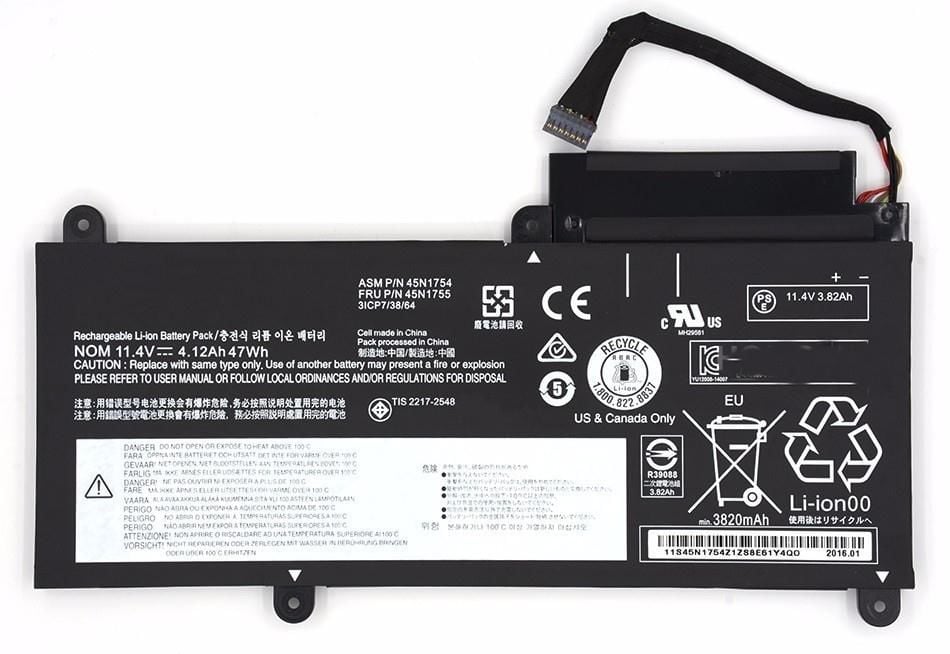 Lenovo ThinkPad E450c E460c Notebook Batarya Pil
