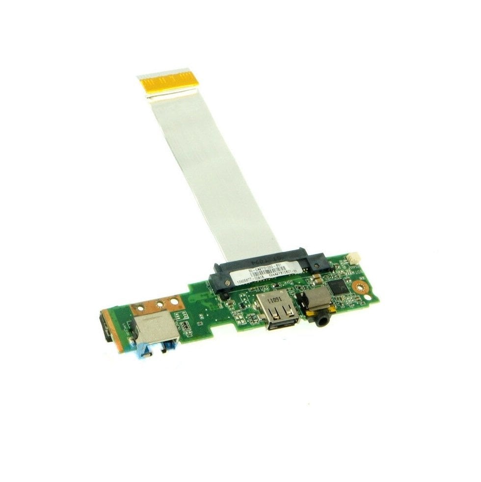 Asus Eee PC 1001PX 1001PXD 1025C Audio Jack Ethernet USB Port HDD Baglantı Connector Tetik Power Buton Board