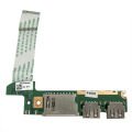 Lenovo Orijinal ideapad 2001 2267 20268 80B1 Notebook SD Kart Okuyucu USB Port Board