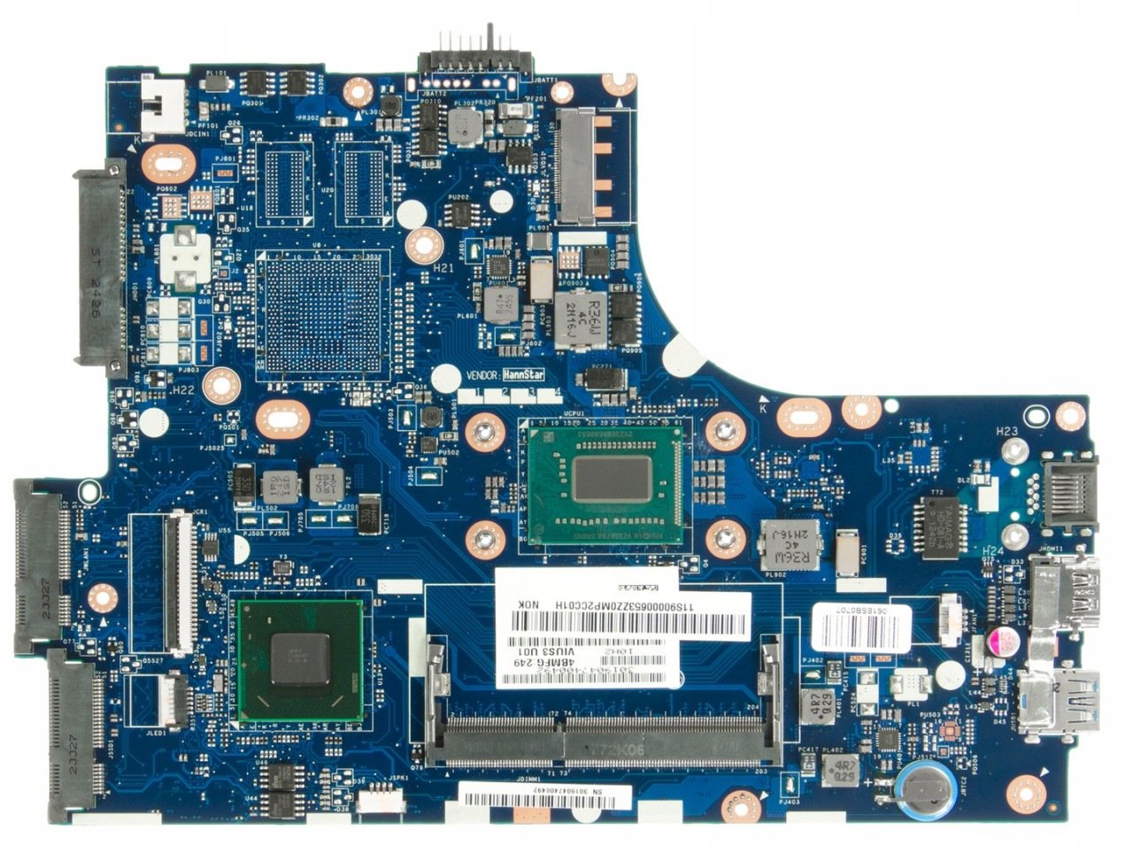 Lenovo ideapad S300 S400 i3-3217U On Board Notebook Anakart LA-8952P