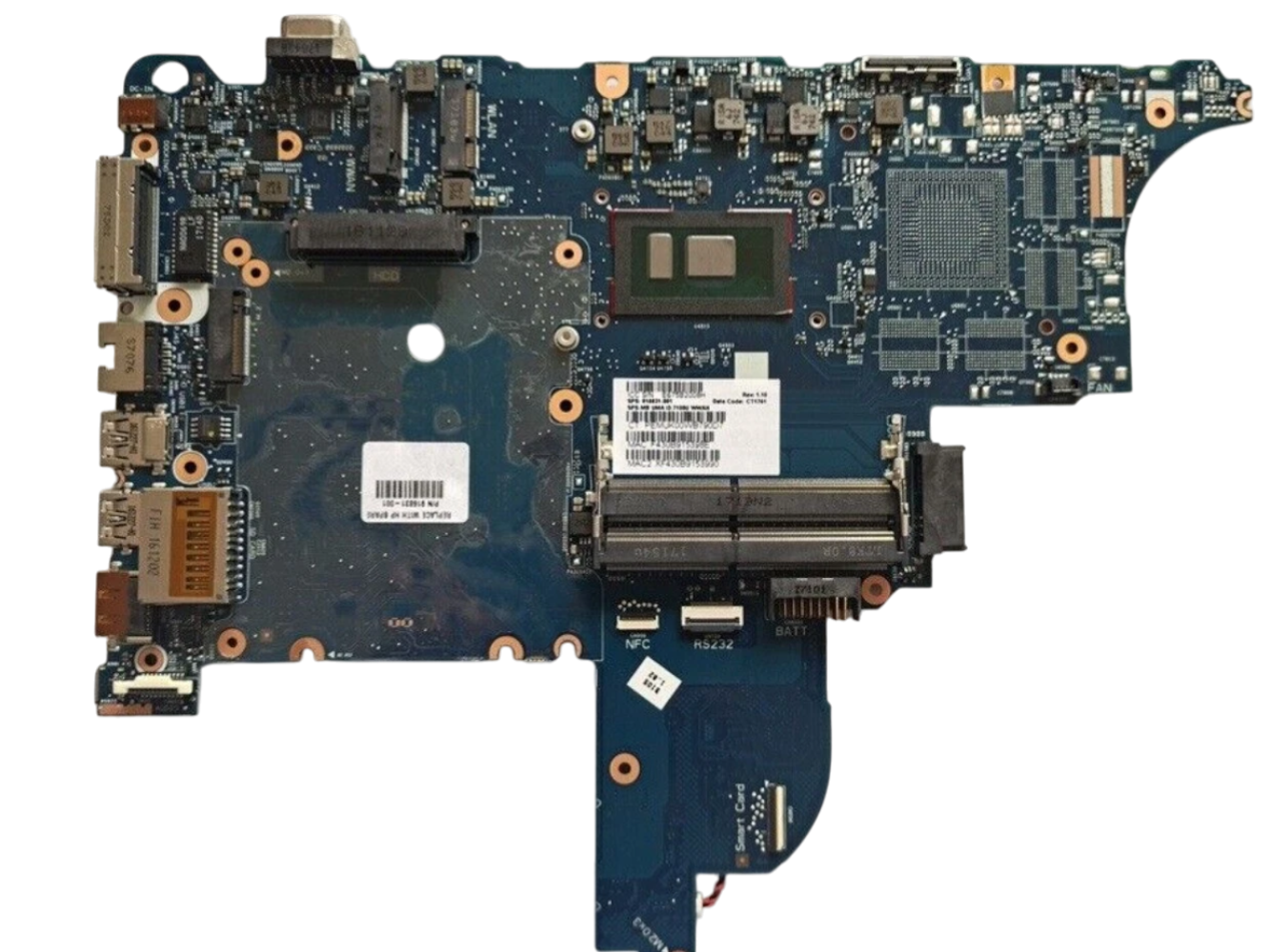 HP ProBook 640 650 G3 i3-7100U 6050A2860101-MB-A01 Laptop Anakart