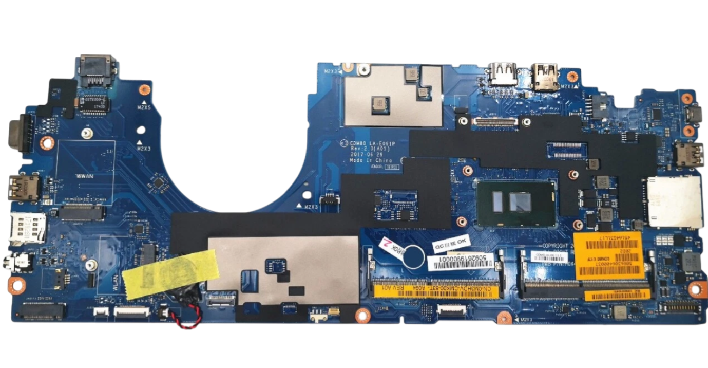 Dell Latitude 5580 i5-7300U LA-E091P Laptop Anakart
