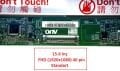 B156HW01 V.0 B156HW01 V.2 15.6 Standart FHD Led 40 Pin Uyumlu Laptop Ekran Lcd Panel