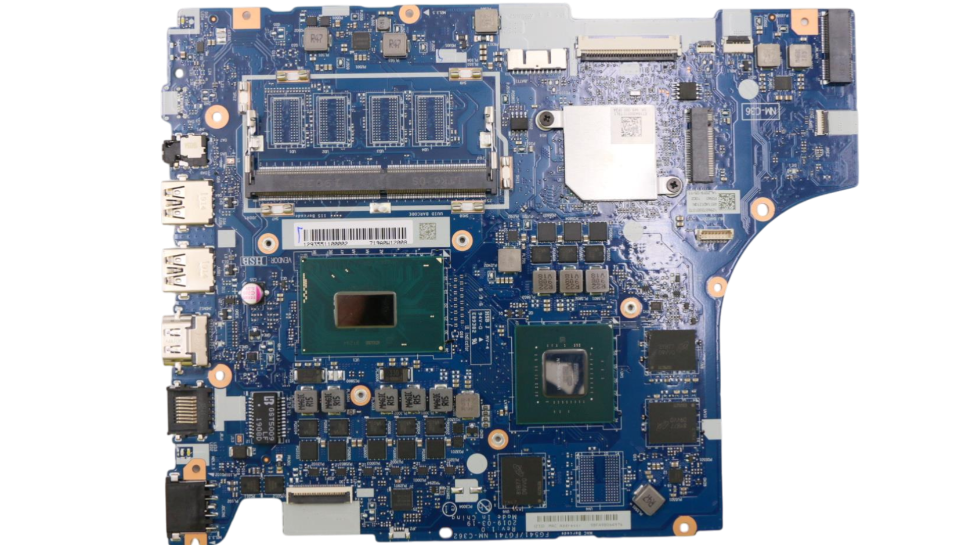 Lenovo Ideapad L340-15IRH 81LK  i7-9750 GTX 1050  NM-C362 Laptop Anakart