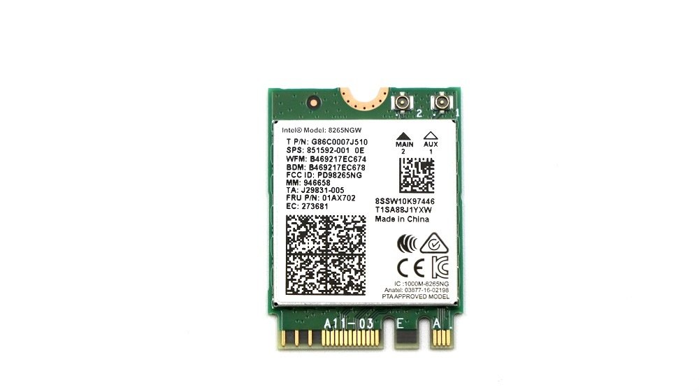 Orijinal Lenovo Thinkpad T570 P51s T470 T470s P51 P71 Wireless Wifi LAN Kartı