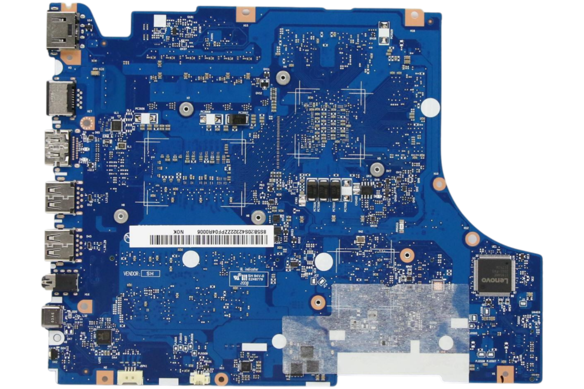 Lenovo 5B20S42322 (NM-C361) Anakart: i7-9750H GTX 1650 Uyumu anakart görsel 2