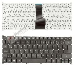 Acer S3-951 S3-391 S5-391 V5-171 Aspire One 725 756 Travelmate B1 Black Türkçe  Klavye, Tuş Takımı