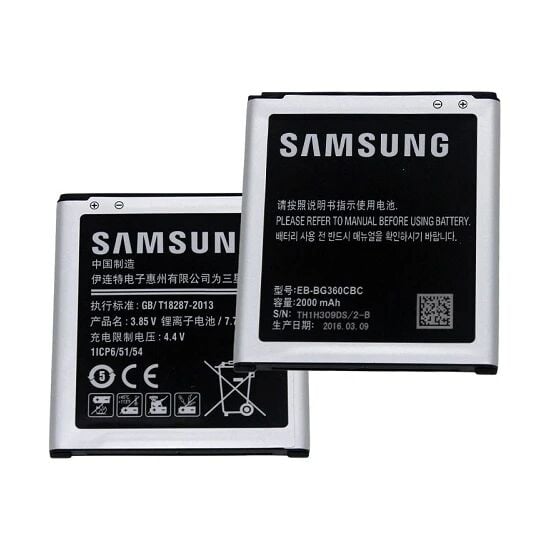 Samsung Orijinal Galaxy J2 2017 SM-J200F SN-J200H 4.4V 2000mAh 7.7Wh Cep Telefonu Batarya Pil